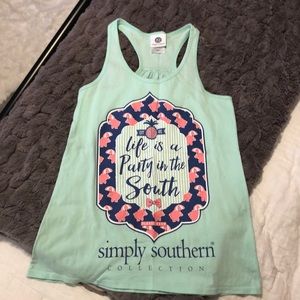 SS “Life Is A Party” Tank Top